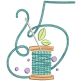Sewing Numbers | Machine Embroidery Designs by JuJu