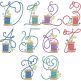 Sewing Numbers | Machine Embroidery Designs by JuJu