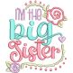                                 Sibling Word Art Sisters Machine Embroidery Designs by JuJu
                            