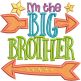                                 Sibling Word Art Brothers Machine Embroidery Designs by JuJu
                            