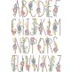 Simple Floral Farmhouse Alphabet | Machine Embroidery Designs by JuJu
