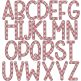 Simply Plaid Alphabet | Machine Embroidery Designs by JuJu