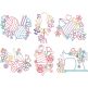 Simply Sewing 1 Digital Machine Embroidery Designs by JuJu

