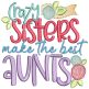 Sister Aunt Word Art | Machine Embroidery Designs by JuJu