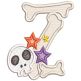 Skeleton Alphabet | Machine Embroidery Designs by JuJu