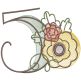 Sketch Fall Numbers | Machine Embroidery Designs by JuJu