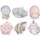 Sketch Ocean Friends Machine Embroidery Designs by JuJu 