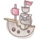 Sketch Pirates Machine Embroidery Designs by JuJu