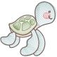 Sketch Sea Life Friends Machine Embroidery Designs by JuJu