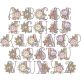 Sketch Summer Alphabet | Machine Embroidery Designs by JuJu