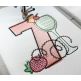 Sketchy Cocktail Numbers | Machine Embroidery Designs by JuJu