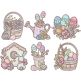 Sketchy Easter | Machine Embroidery Designs by JuJu