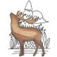 Sketchy Woodland Animal Silhouettes | Machine Embroidery Designs by JuJu