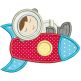 Sleepy Astronauts Applique Machine Embroidery Designs By JuJu
