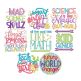 Smart Kids 1 Word Art Machine Embroidery Designs By JuJu
