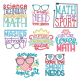Smart Kids 2 Word Art Machine Embroidery Designs By JuJu
