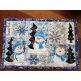 ITH Snowman Placemat | Machine Embroidery Designs by JuJu