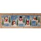 ITH Snowman Table Runner | Machine Embroidery Designs by JuJu
                            