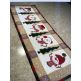 ITH Snowman Table Runner | Machine Embroidery Designs by JuJu