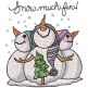 Snow Much Fun | Machine Embroidery Designs by JuJu