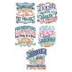 Sourdough Word Art Embroidery Set