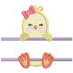 Split Easter Cuties Applique Machine Embroidery Designs by JuJu 