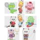 Sports Animals 2 Applique Machine Embroidery Designs by JuJu 