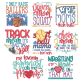 Sports Mom Word Art 1 Machine Embroidery Designs By JuJu
I only raise ballers / Track mom it's race day y'all / Softball mama - I could be quiet...but nah / Wrestling mom my heart is on the mat / 