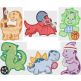 Sporty Dinosaurs Applique Machine Embroidery Designs by JuJu 
