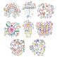 Spring Doodles Machine Embroidery Designs by JuJu