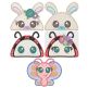 Spring Peekers 1 Machine Embroidery Designs by JuJu