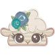 Spring Peekers 2 Machine Embroidery Designs by JuJu