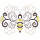 Spring Swirls 1 Machine Embroidery Designs by JuJu