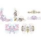Spring Swirls 1 Machine Embroidery Designs by JuJu