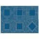Square Center Quilt Squares Machine Embroidery Designs by JuJu