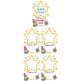 Star Toys Adoption Announcement Machine Embroidery Designs by JuJu