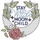 Stay Wild Moon Child | Machine Embroidery Designs by JuJu