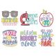 STEM Word Art 1 Machine Embroidery Designs by JuJu
