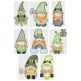 St. Patrick Gnomes Machine Embroidery Designs by JuJu
