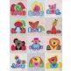 Stuffed Animal Applique and Quilt Blocks Machine Embroidery Designs by JuJu