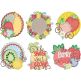 Summer Fruits | Machine Embroidery Designs by JuJu