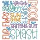 Summer Subway Art 2 | Machine Embroidery Designs by JuJu
