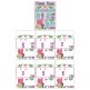 Sunbonnet Birth Announcement Template Machine Embroidery Designs by JuJu
