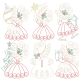 Sunbonnet Sue Returns Christmas Vintage Stitch Machine Embroidery Designs by JuJu