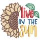 Sunflowers Word Art 1 | Machine Embroidery Designs by JuJu