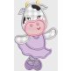 Sweet Ballerina Animals 2 Applique Machine Embroidery Designs by JuJu 