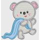 Sweet Blanket Critters Applique Machine Embroidery Designs by JuJu 