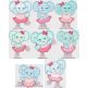 Sweet Elephant Ballerinas Applique Machine Embroidery Designs by JuJu 