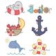 Sweet Nautical 3 Machine Embroidery Designs By JuJu