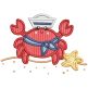 Sweet Nautical 4 Machine Embroidery Designs By JuJu